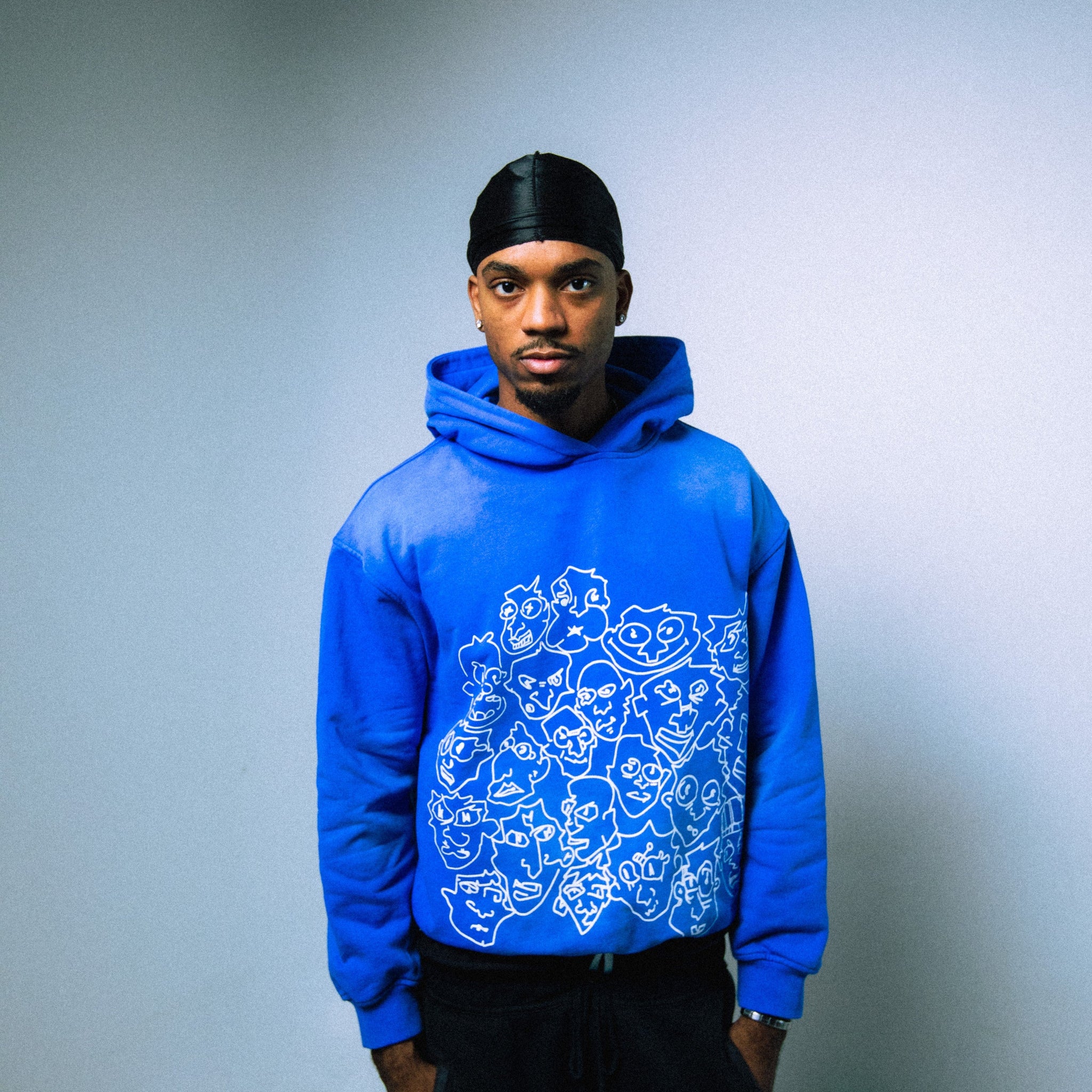 Spring '25 BLUE HOODIE