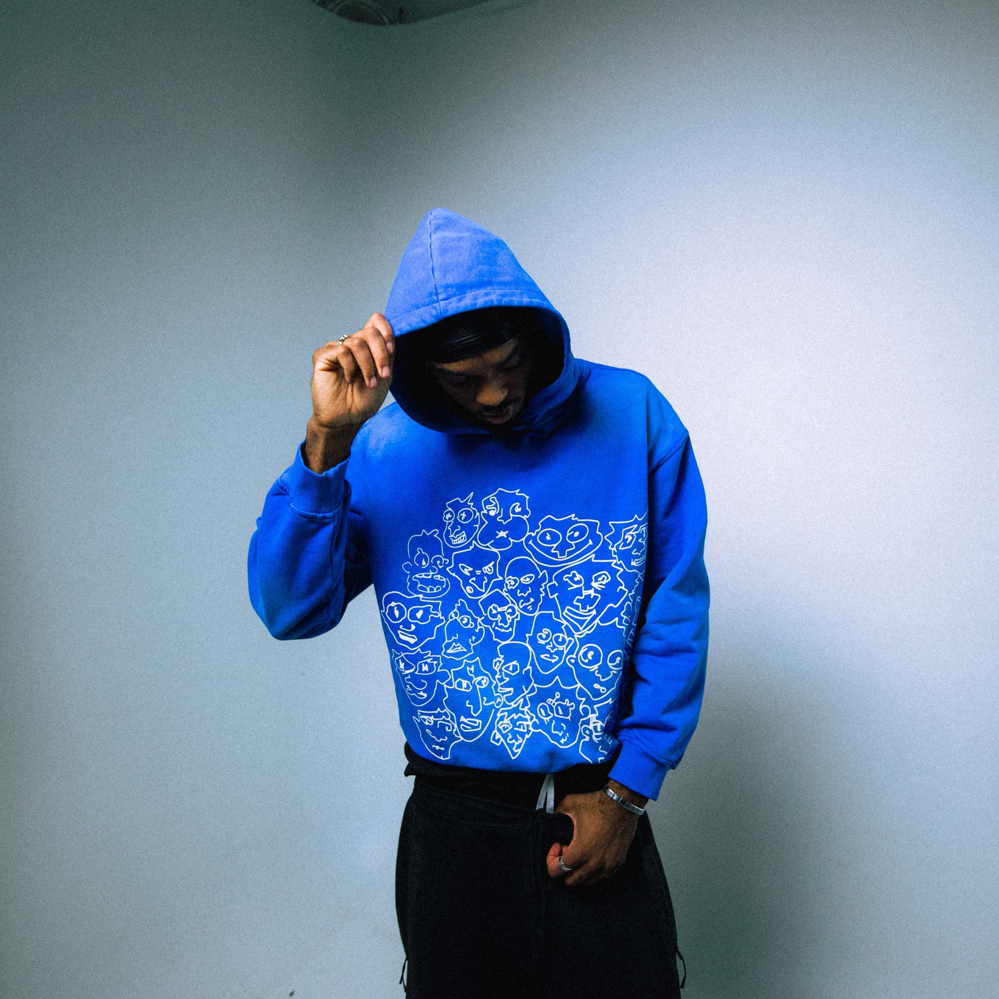 Spring '25 BLUE HOODIE